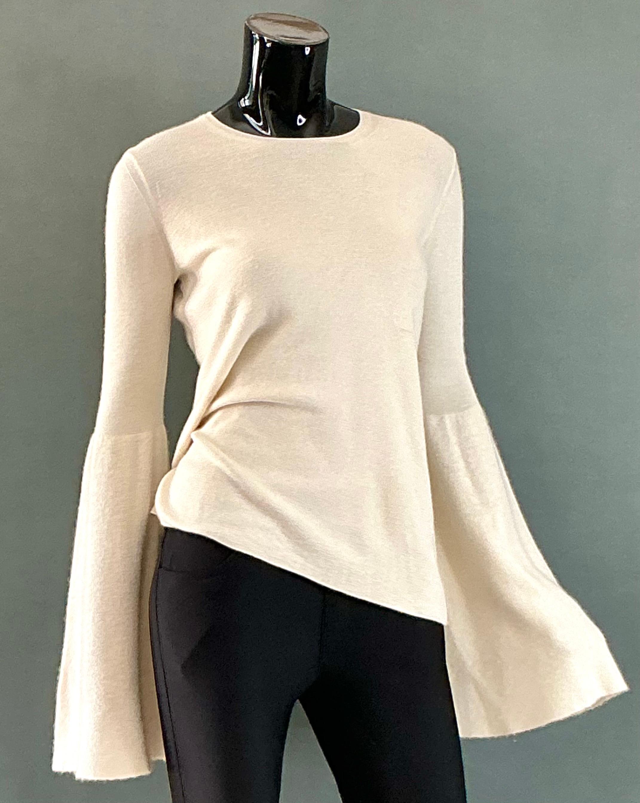 Women's or Men's The Row Vintage Cashmere Bat Wing Knit Top For Sale