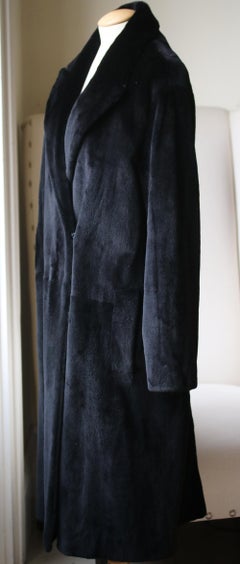 The Row Lory Mink-Fur Double-Breasted Coat