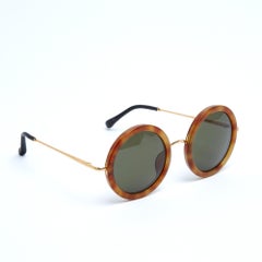 The Row Lunettes Solaire Ronde Round Sunglasses in box
