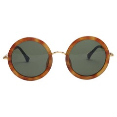 The Row Lunettes Solaire Ronde Round Sunglasses in box