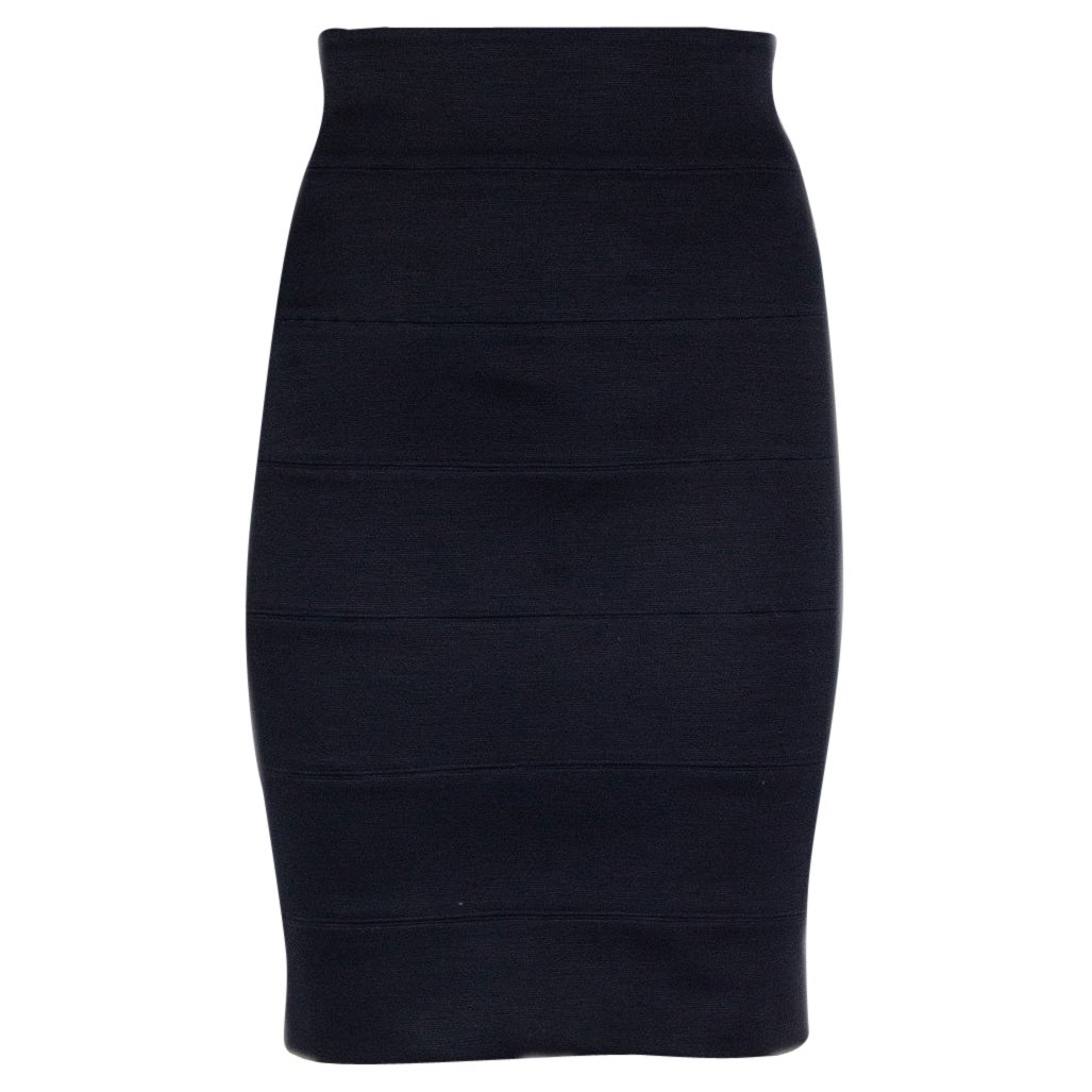 THE Row Mini gonna blu notte elasticizzata 2 S