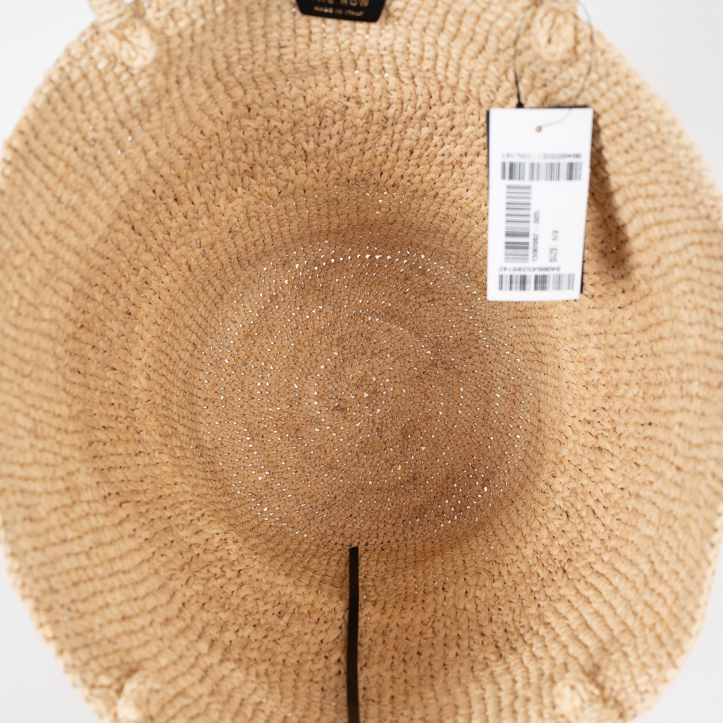 Women's THE ROW natural raffia EMILIE Tote Bag