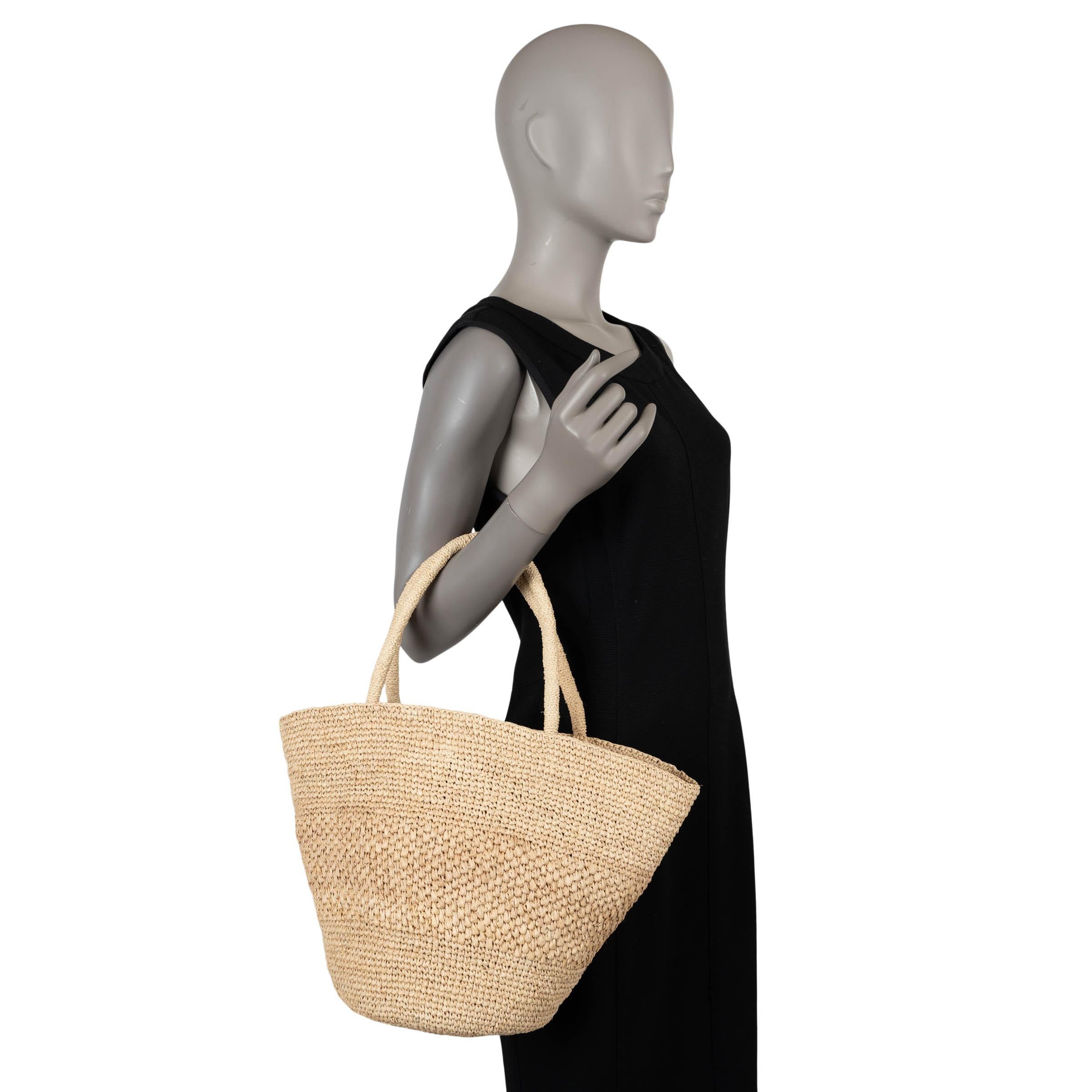 THE ROW natural raffia EMILIE Tote Bag 2