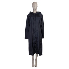 THE ROW navy blue nylon 2024 BROGAN WINDBREAKER Coat Jacket M