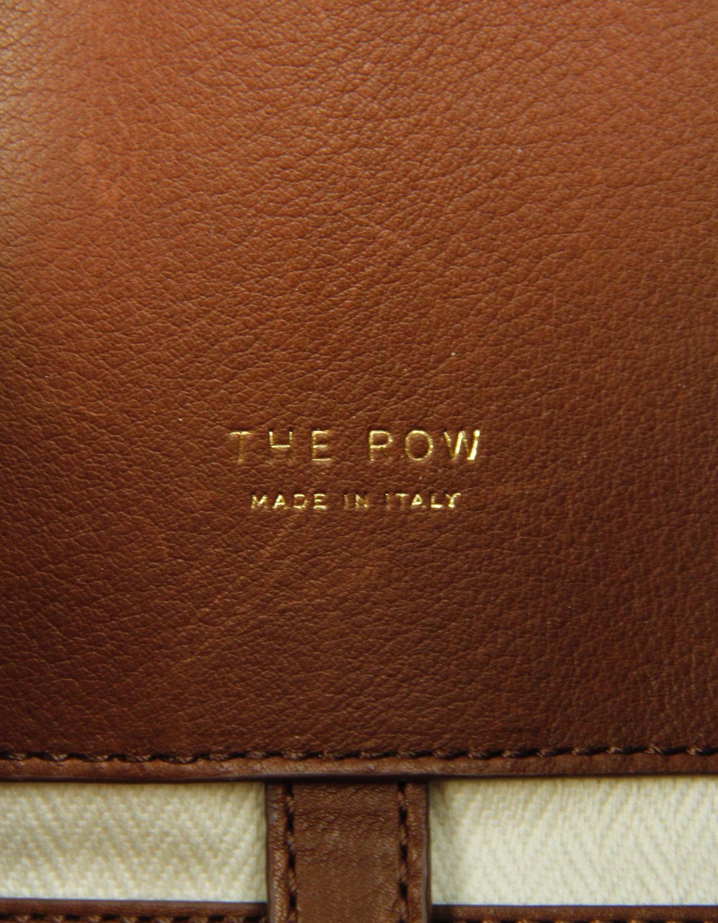 The Row New Burgundy Leather Soft Margaux 15 Tote Bag 9