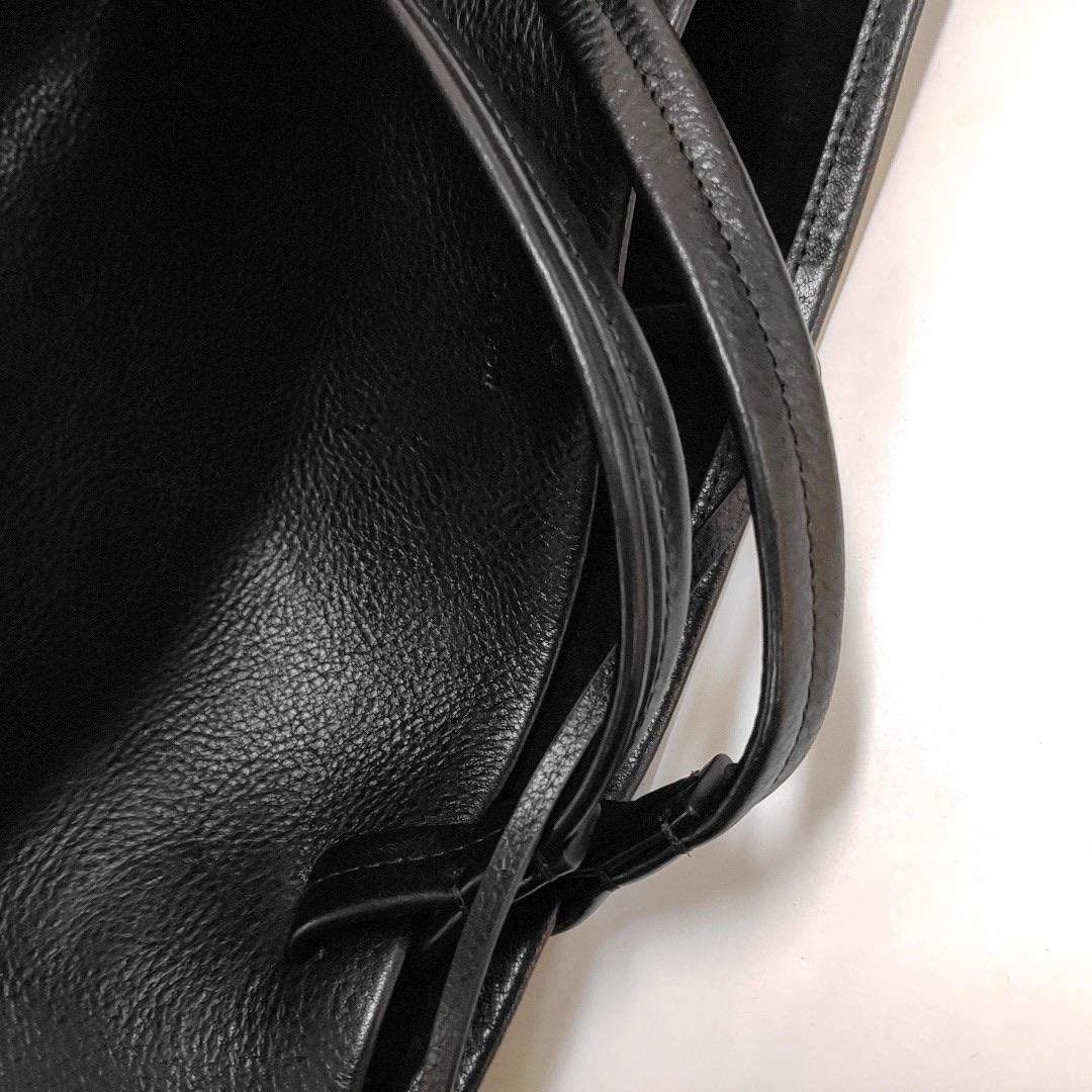 The Row Park Tote Schwarzes Kalbsleder im Angebot 1