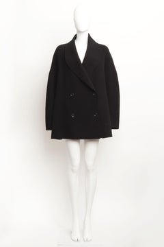 The Row - Polli - Manteau à double boutonnage en laine noire