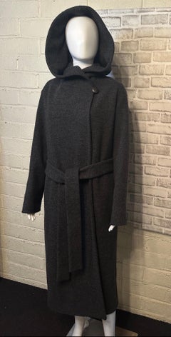 The Row Riona Cappotto in maglia oversize taglia XS Grigio Antracite Lana Vergine + Cashmere