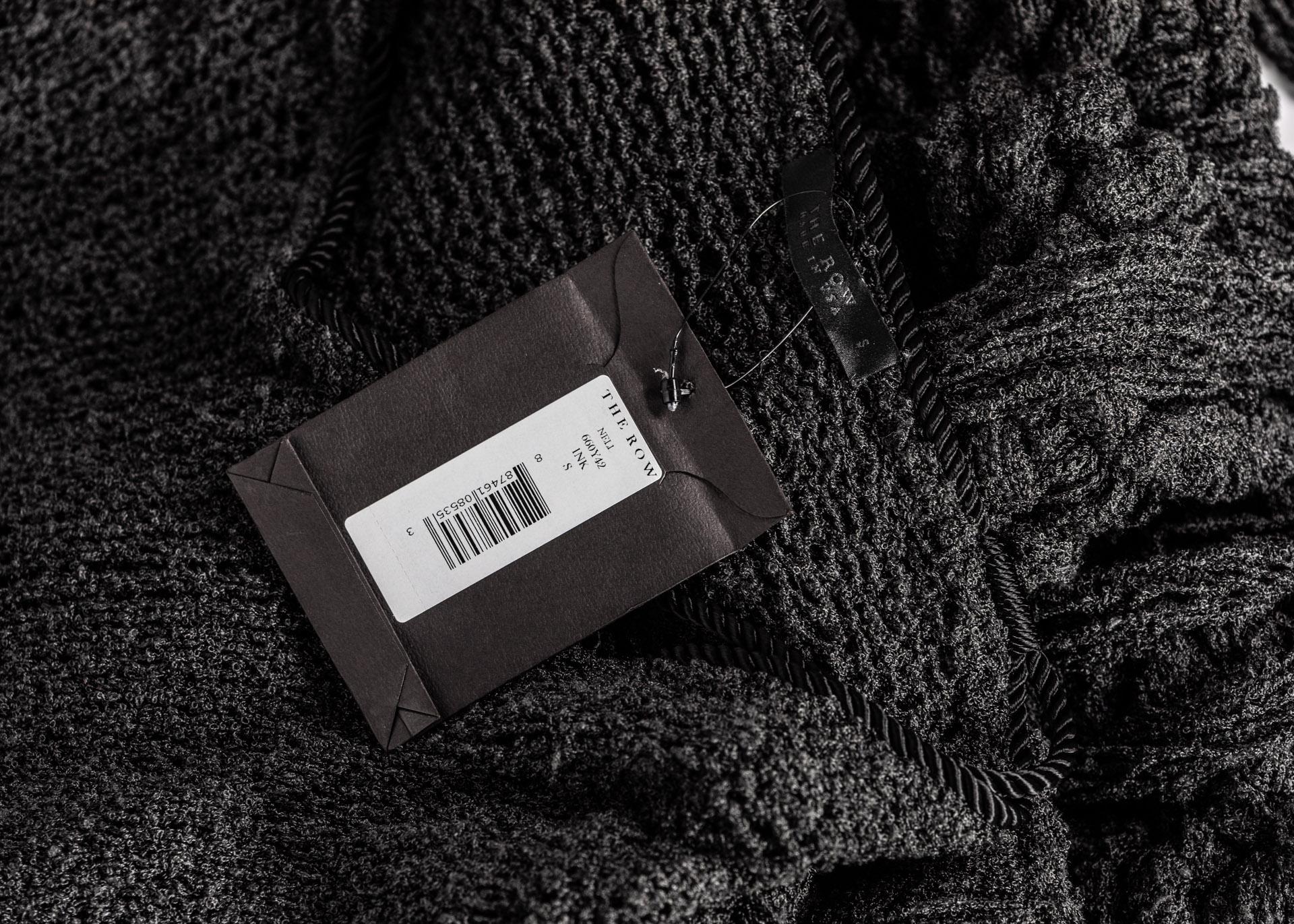 The Row Silk Knit Peplum Fringe Sweater For Sale 3