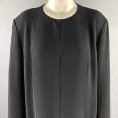 Rebeca de seda negra talla 14 THE ROW