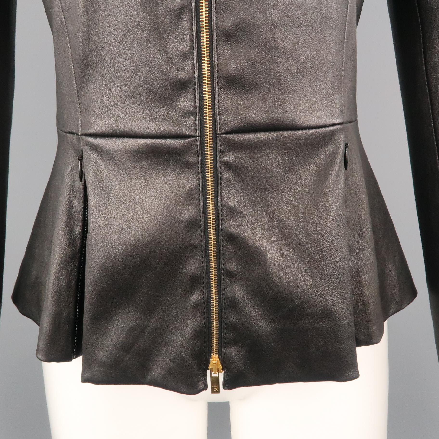 the row leather jacket