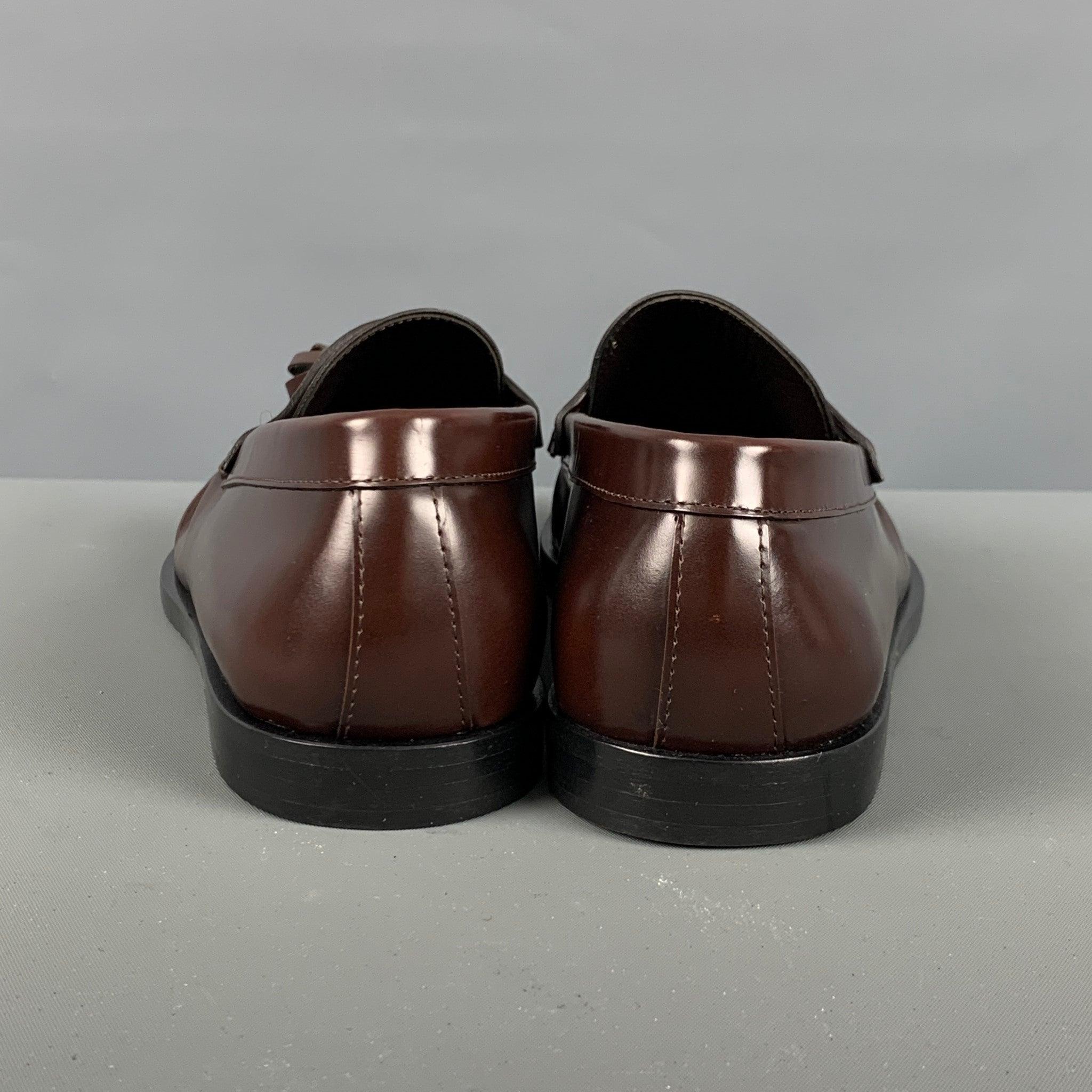 THE ROW Size 7 Brown Loafer Flats In Excellent Condition In San Francisco, CA