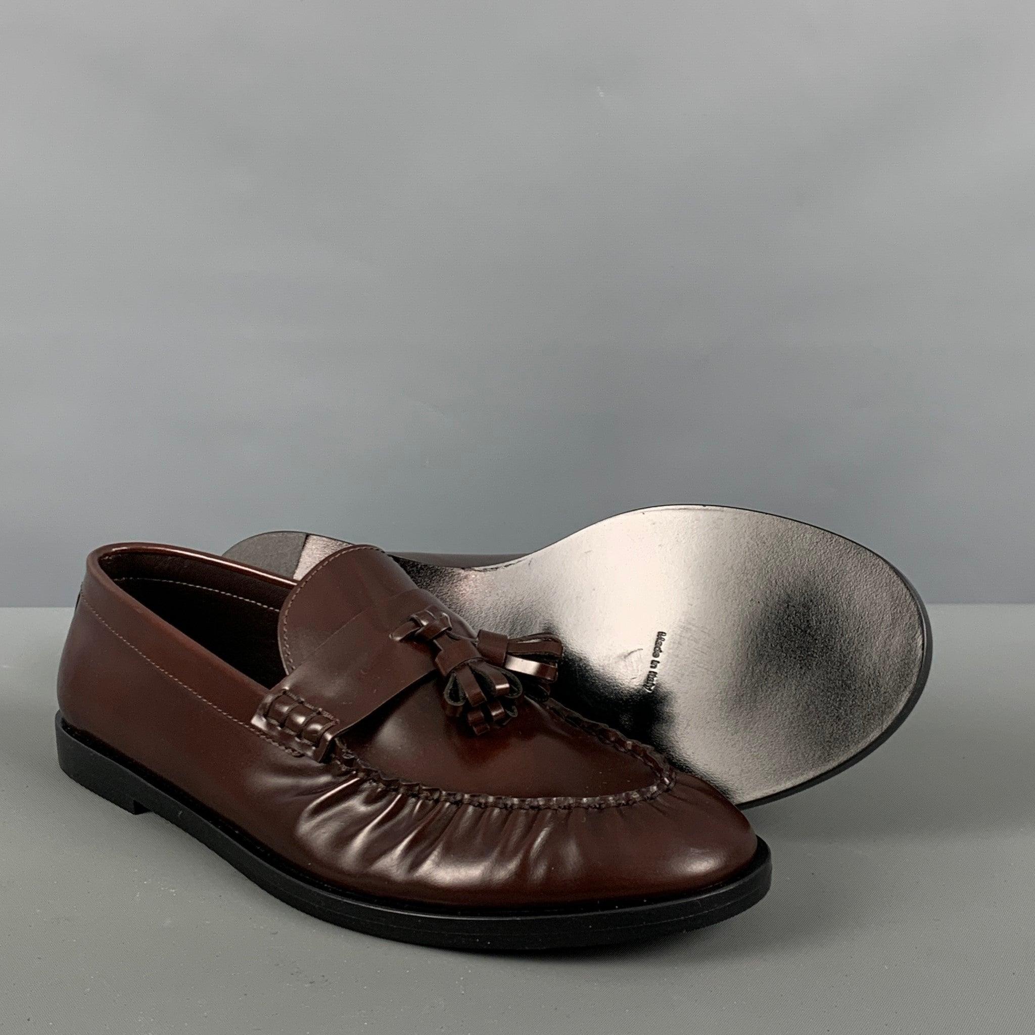 THE ROW Size 7 Brown Loafer Flats 1