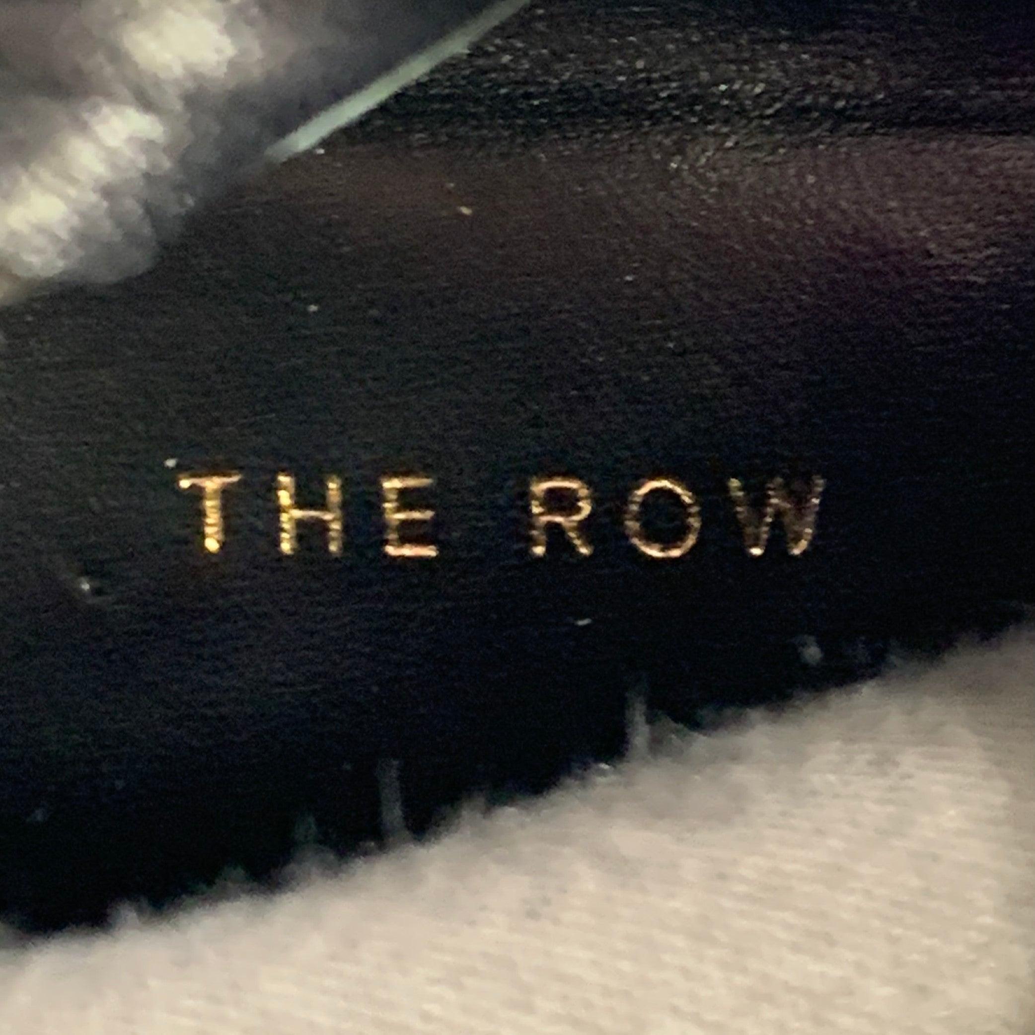 Women's THE ROW Size 7.5 Black Suede Square Toe Thigh High Boots For Sale
