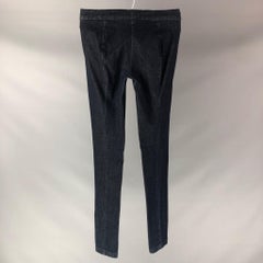 THE Row taglia M in cotone e cotone blu scuro & M. I.  Pantaloni casual in elastan