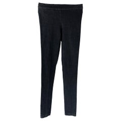 The Row Taille M Coton Marine &  Pantalon Leggns Casual Elastane