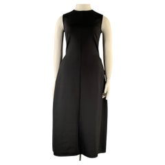 THE ROW Size XL Black Polyamide Blend Long Dress