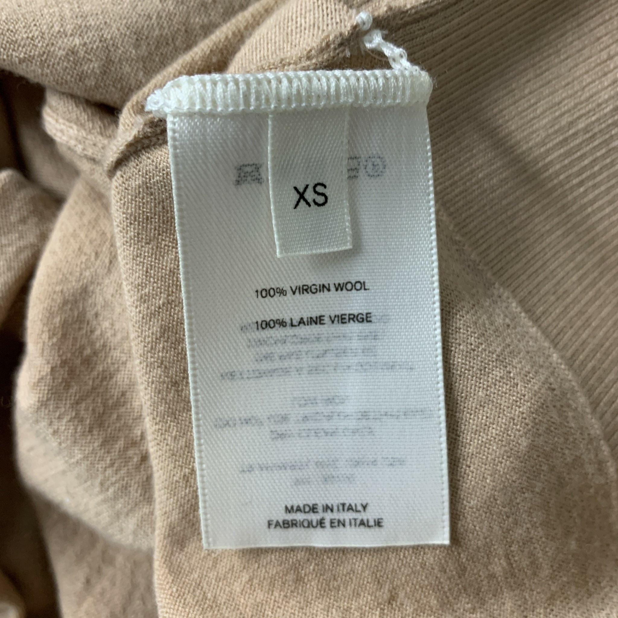 THE ROW - Pull en laine camel surdimensionné, taille XS Pour femmes en vente