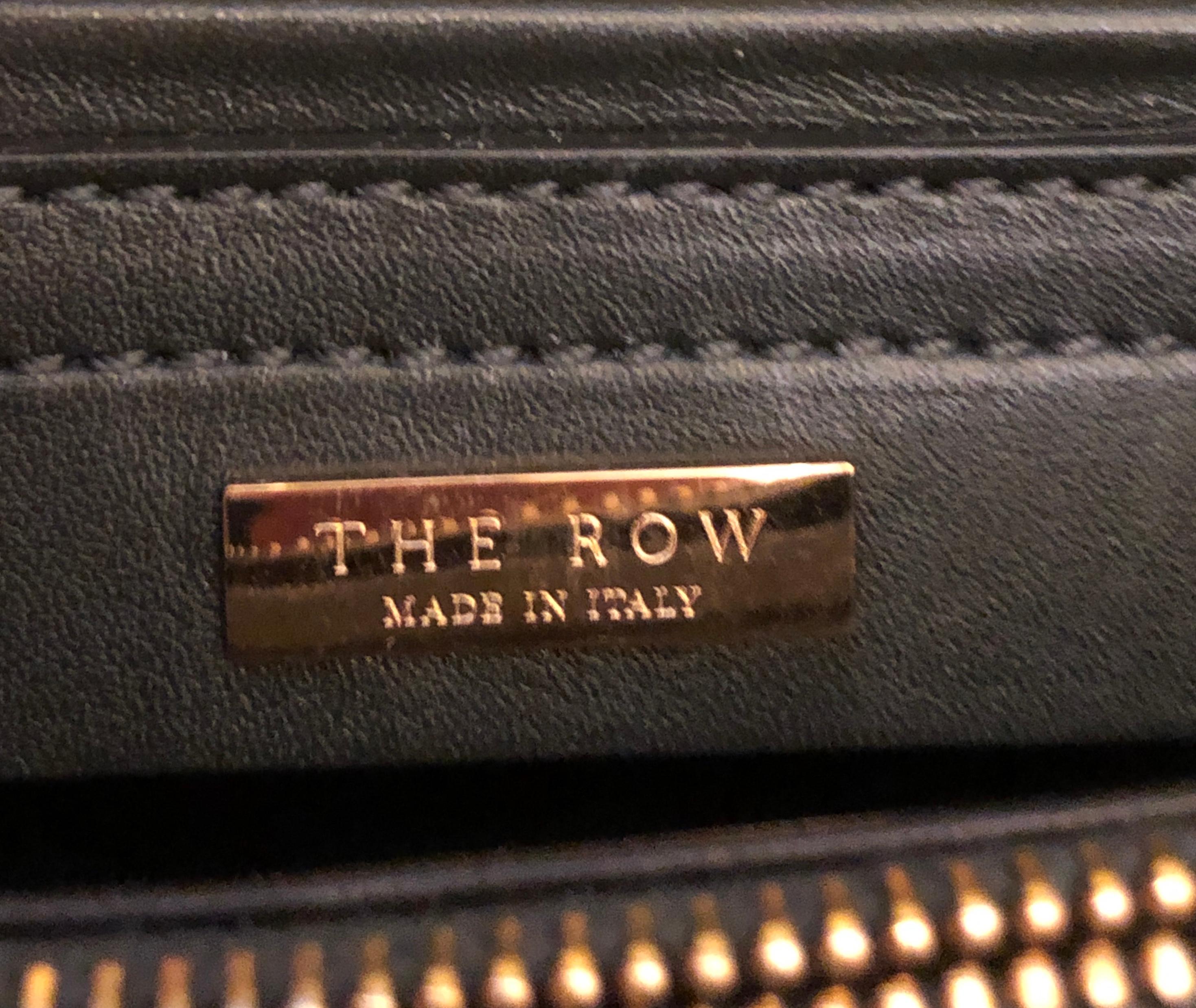 The Row Top Handle 14 Bag Leather Medium  2