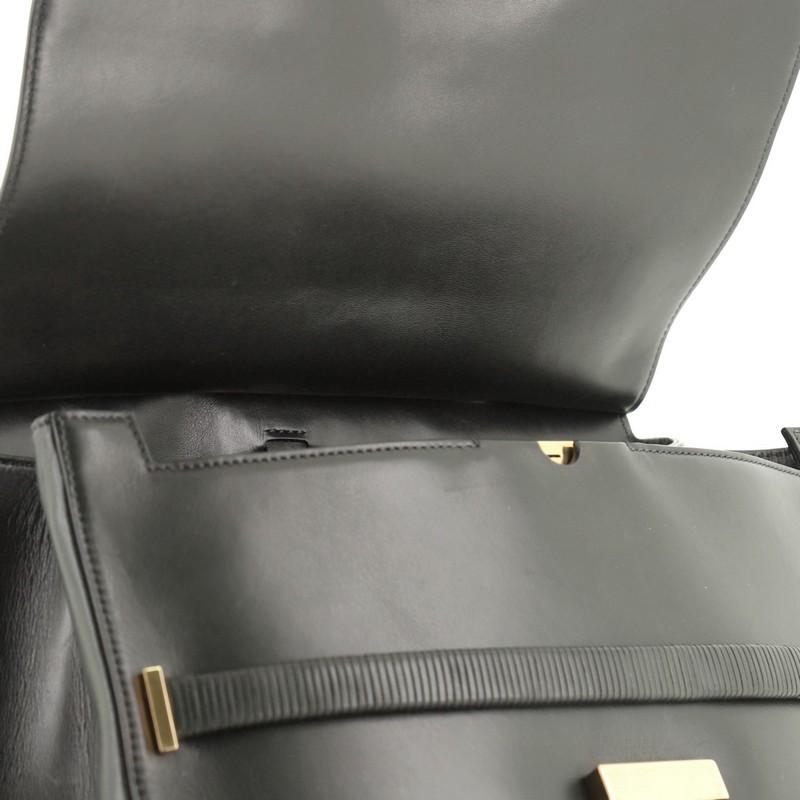 The Row Top Handle 14 Bag Leather Medium  In Good Condition In NY, NY