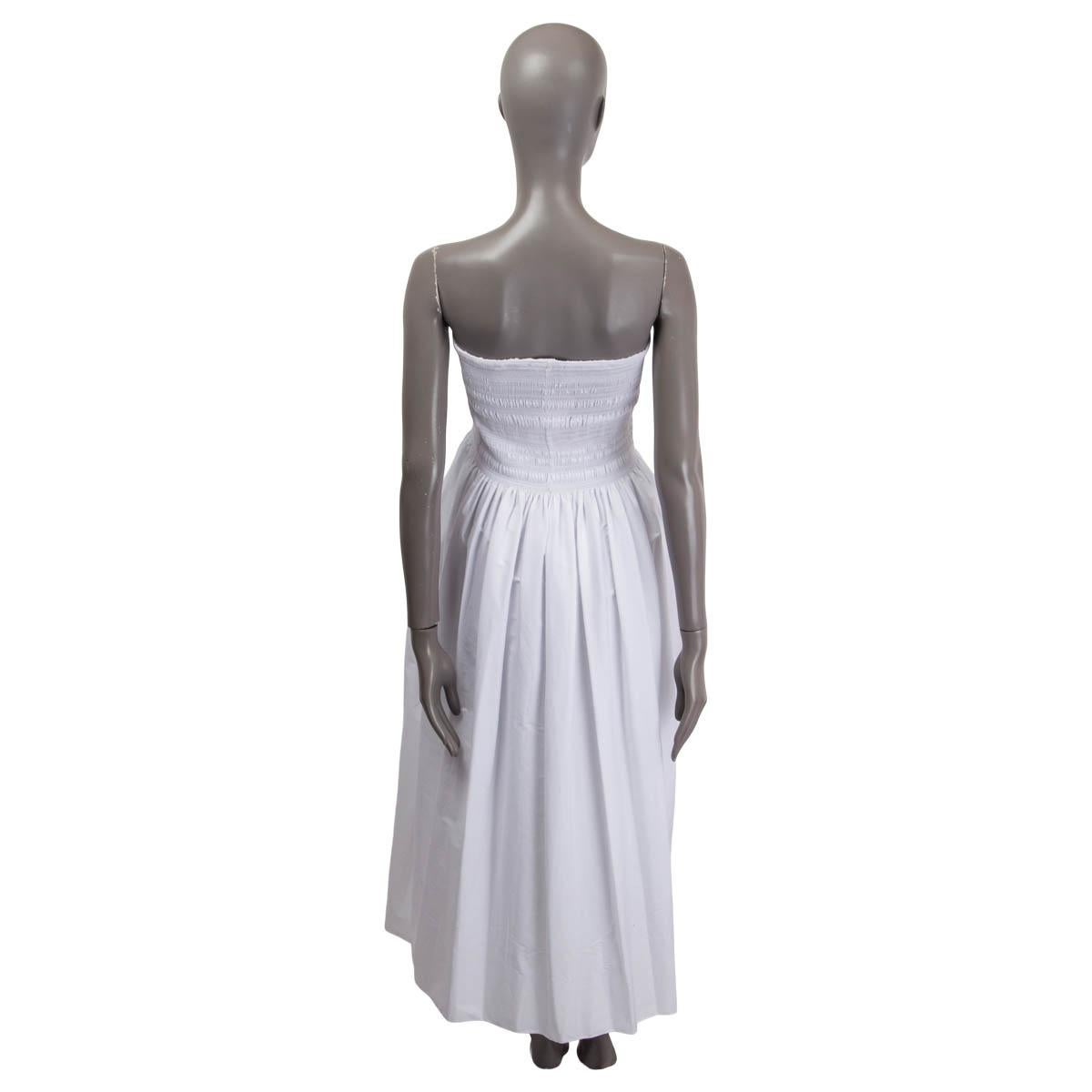 the row white dress