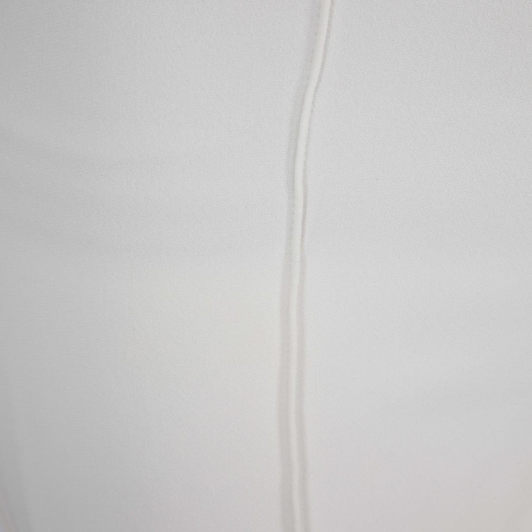The Row White Flared Mid Rise Trousers Size S In Good Condition For Sale In London, GB