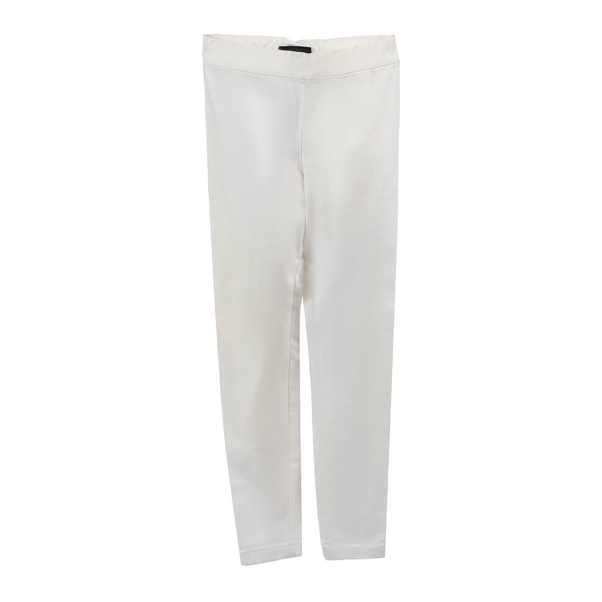 The Row Pantalones blancos ajustados con cremallera Talla XS