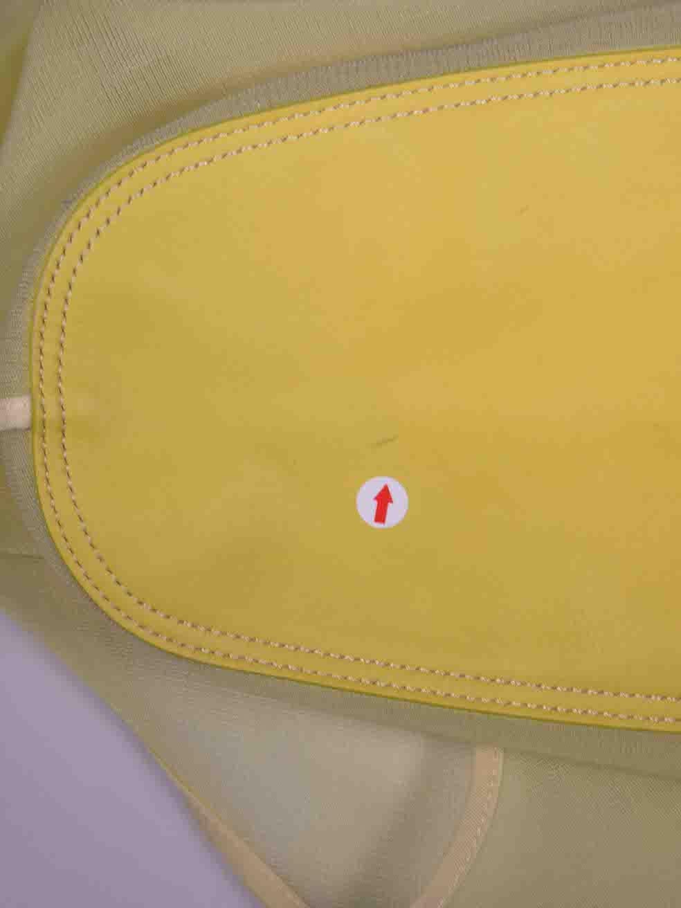 The Row Yellow Bindle Mesh Shoulder Bag For Sale 2
