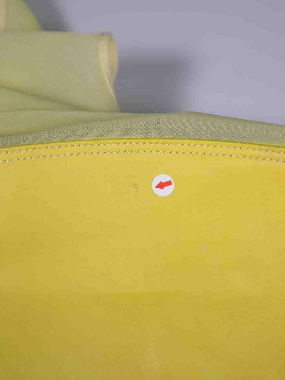 The Row Yellow Bindle Mesh Shoulder Bag For Sale 3