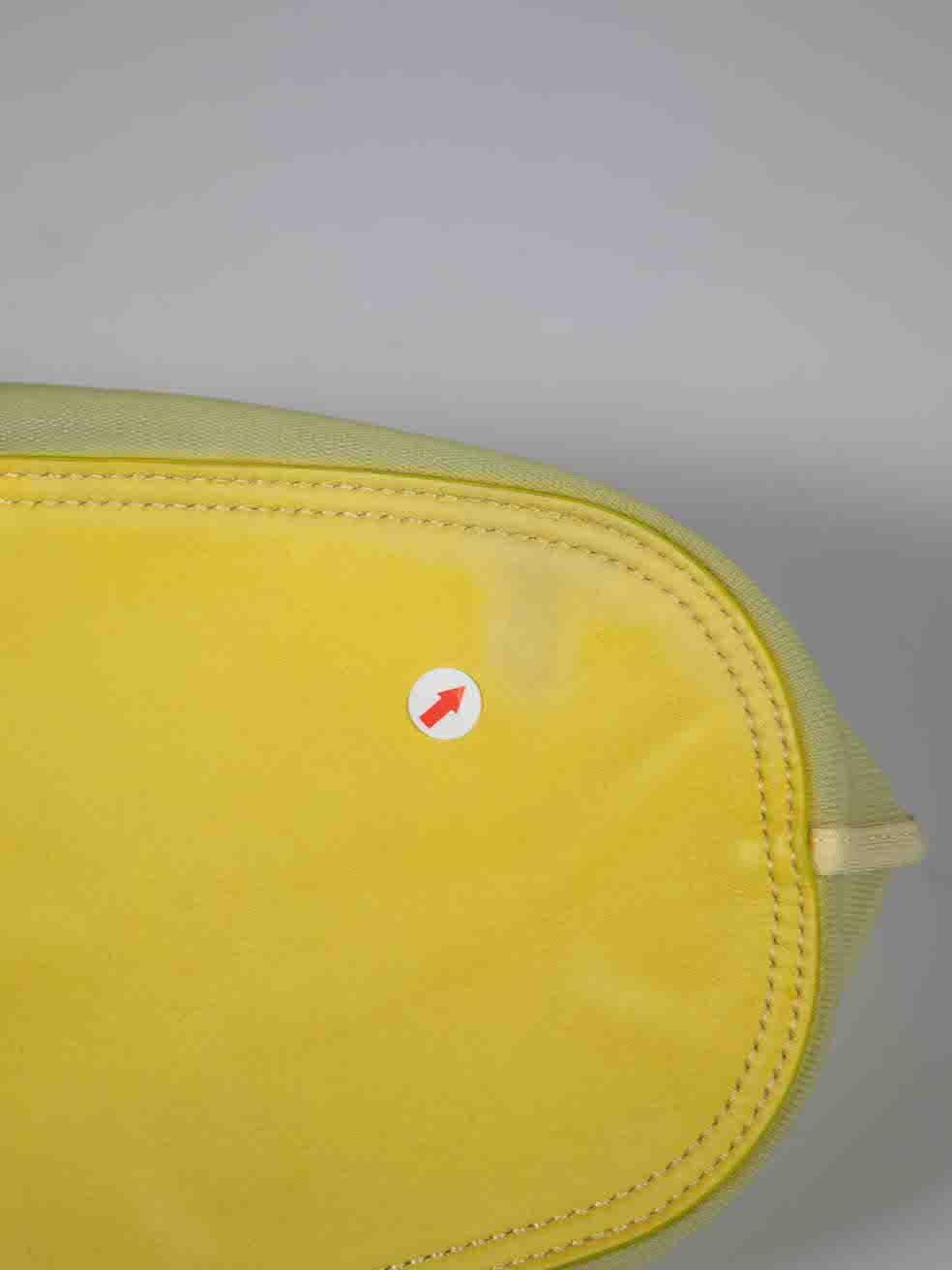 The Row Yellow Bindle Mesh Shoulder Bag For Sale 4