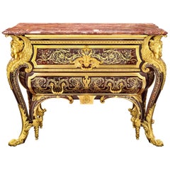 Royal Boulle Marquetry Commode by Blake