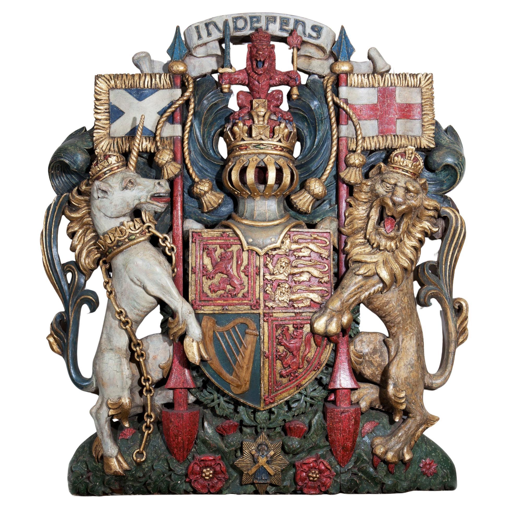 Escudo Real del Reino Unido, c. 1910