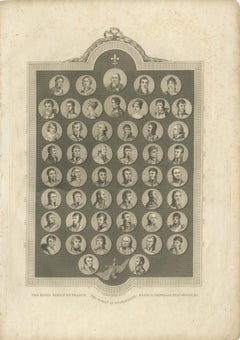 The Royal Family of France, The Bonaparte Family, and French Generals, 1815