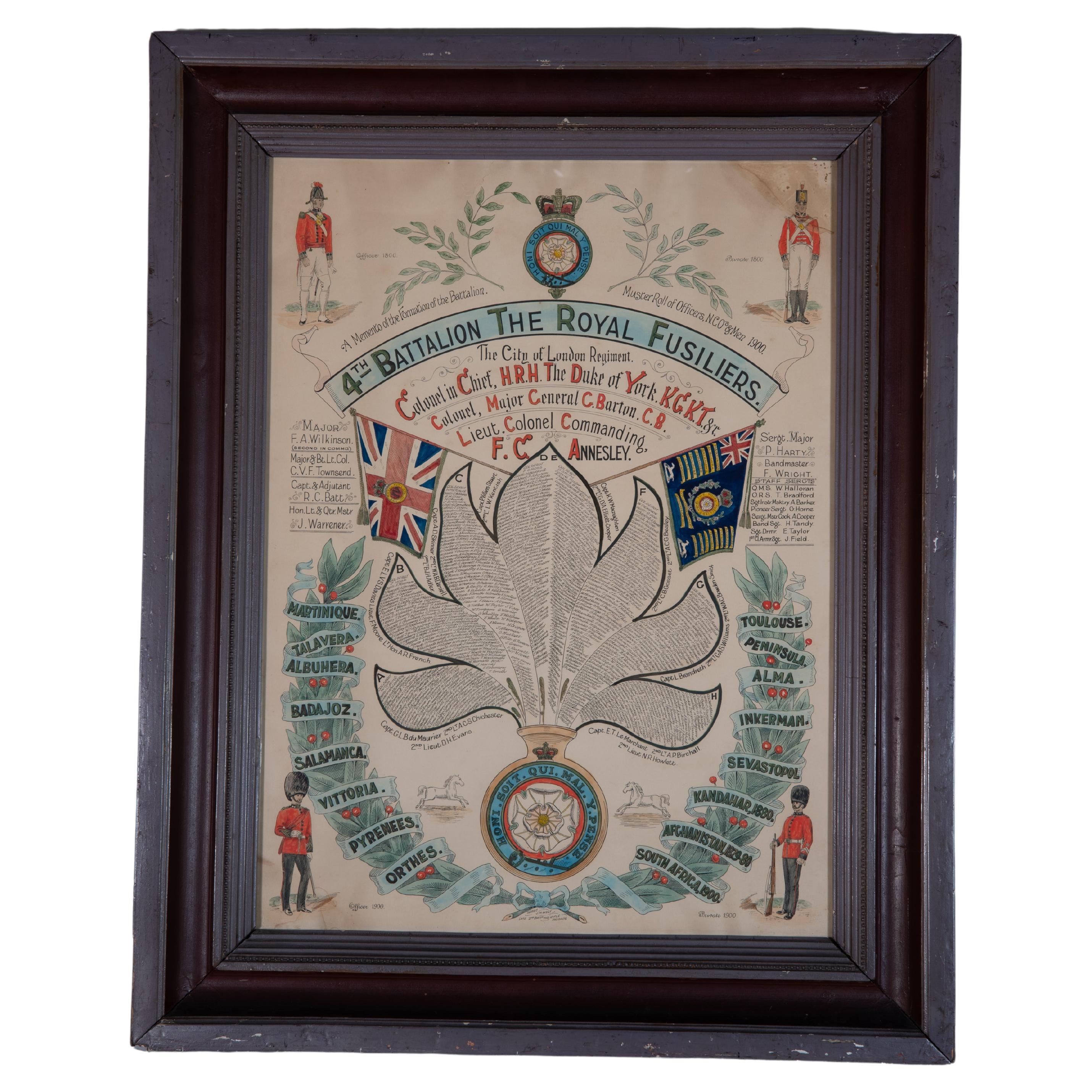 The Royal Fusiliers For Sale