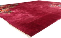 The Ruby Atelier: An Antique Chinese Art Deco Masterpiece of Decadent Elegance