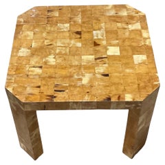 The Rudolph Collection Tessellated Horn Side Table