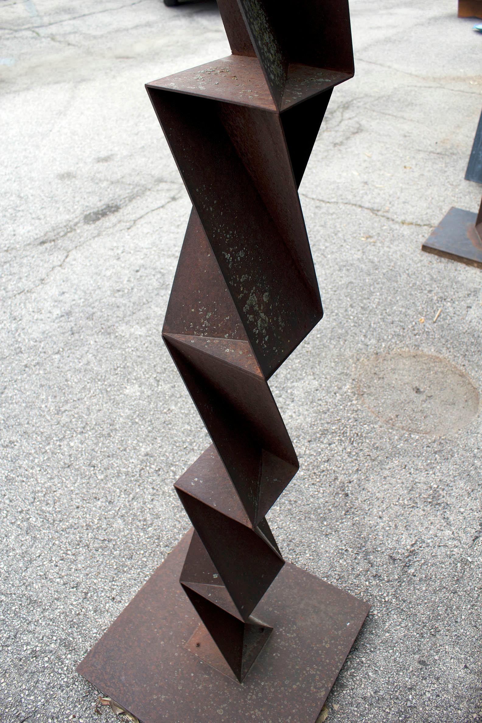 Trois sculptures de l'artiste japonais Aijiro Wakita intitulées « The Rust » en vente 6