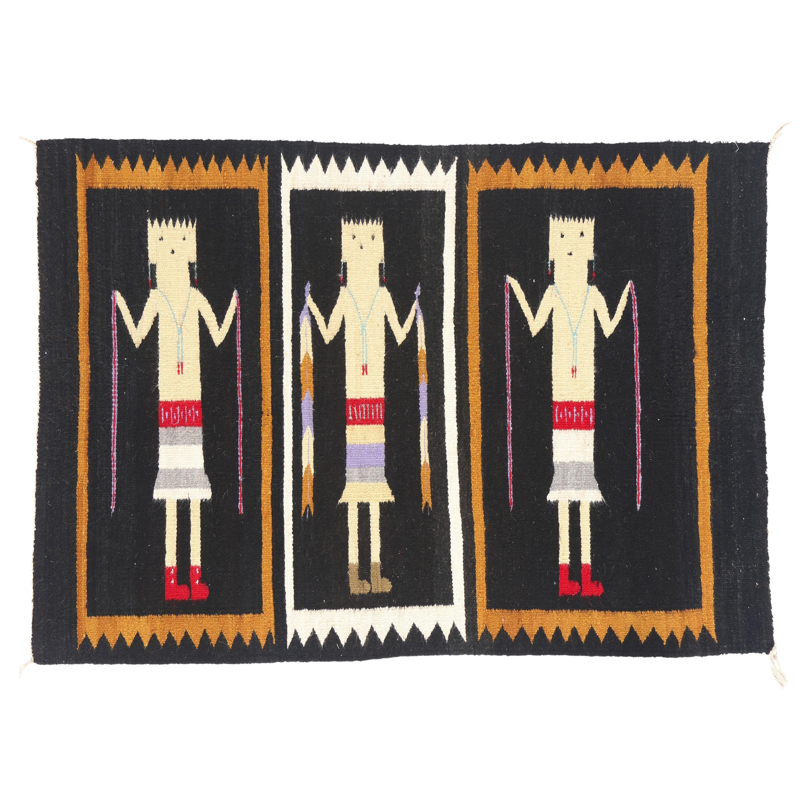 The Sacred Chants: An Heirloom Yeibichai Masterpiece of Ceremonial Prestige For Sale