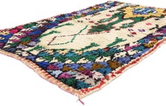 The Sacred Emblem: A Vintage Moroccan Azilal Masterpiece of Tribal Blessings