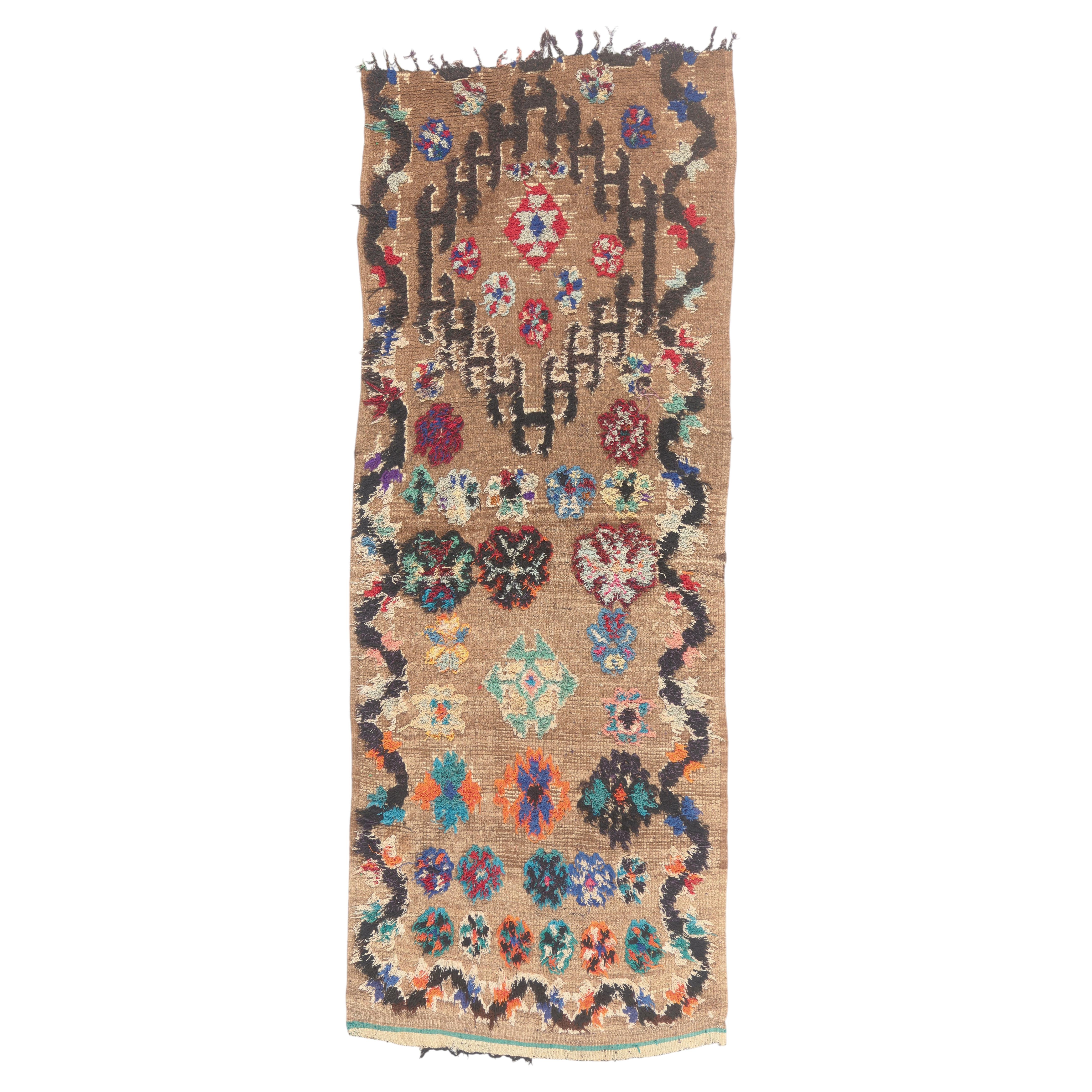 The Sacred Haven: A Vintage Boujad Moroccan Masterpiece of Celestial Grace