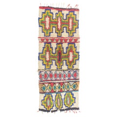 The Sacred Sentinel: A Vintage Azilal Moroccan Masterpiece of Protective Grace
