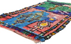 The Sacred Threshold: A Vintage Azilal Moroccan Masterpiece of Tribal Elegance