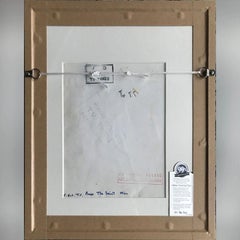 Saint Saint, Roger Moore, gerahmtes Poster, 1962