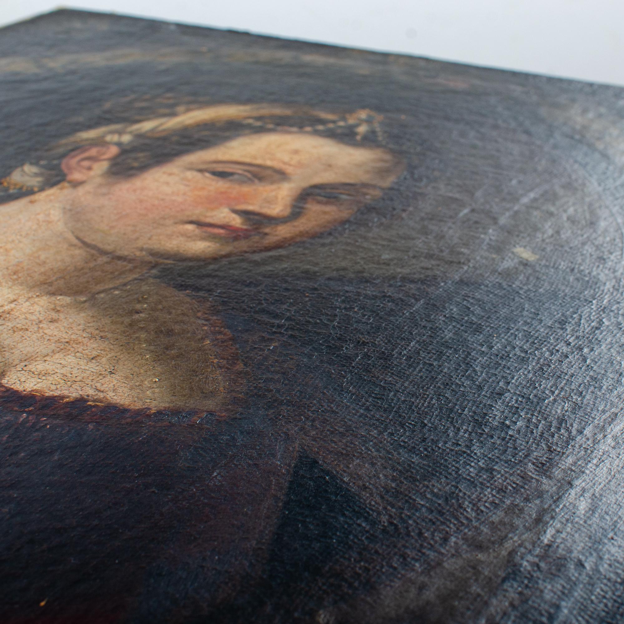 The Samian Sibyl, École italienne, C.C. 1700 en vente 5
