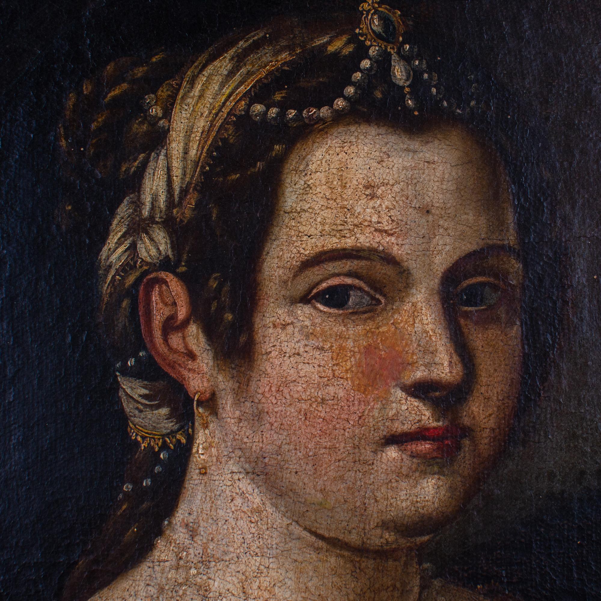 The Samian Sibyl, École italienne, C.C. 1700 en vente 2