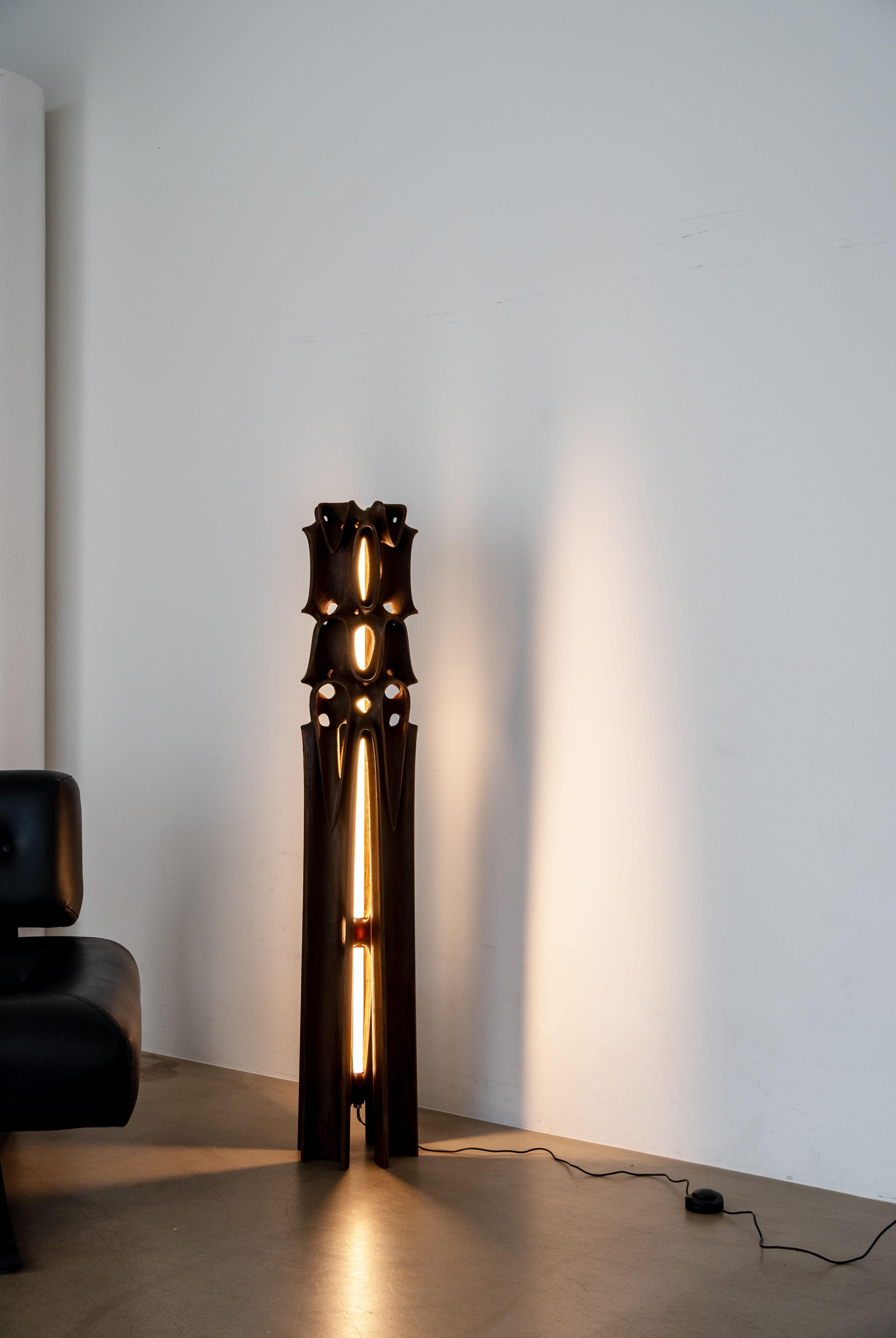 Autre Lampadaire sculptural The Sand de Deconstruct Lab en vente