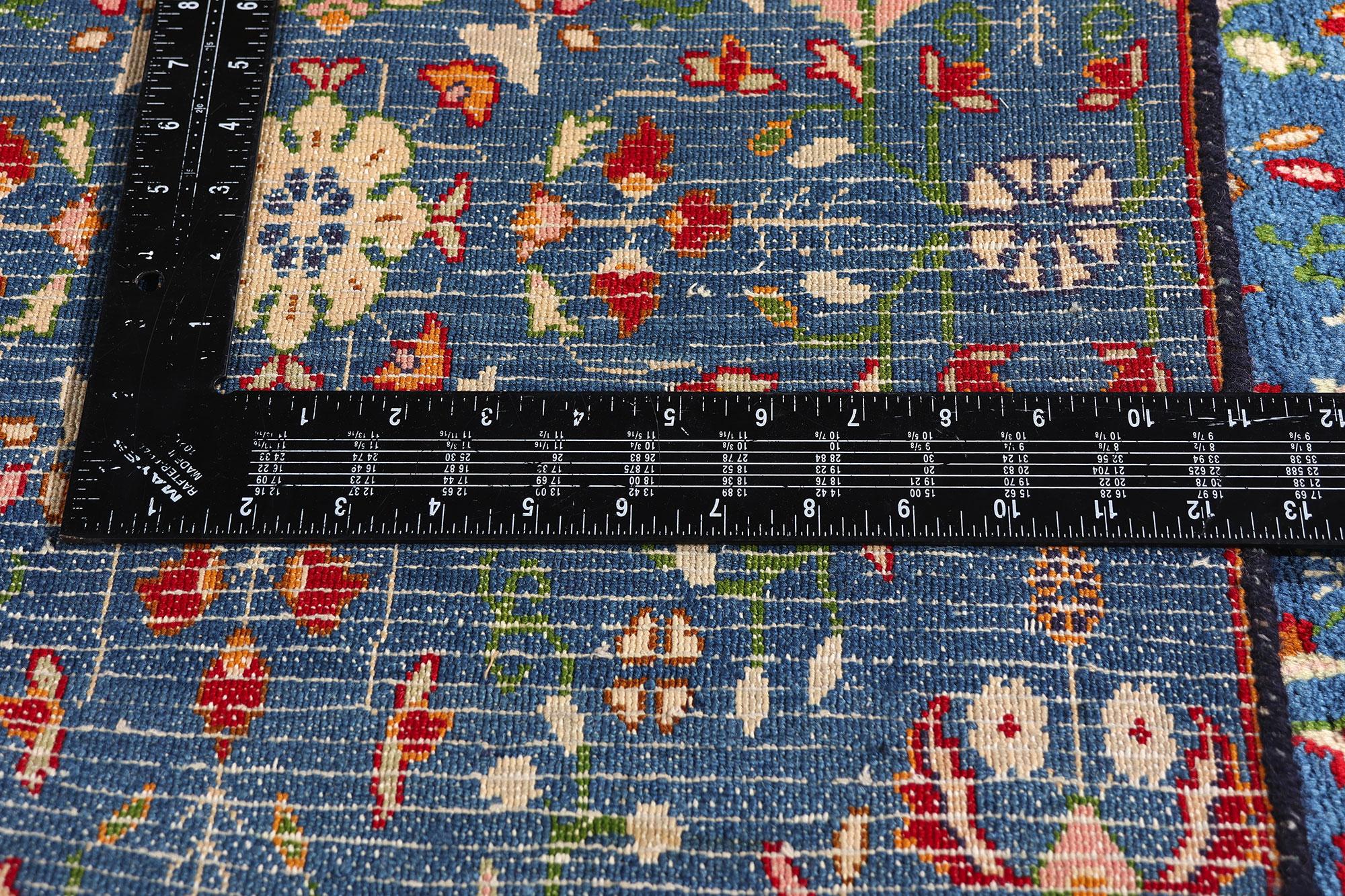 El Jardín de Zafiro: Una obra maestra del Jorasán persa de nobleza intemporal Lana en venta