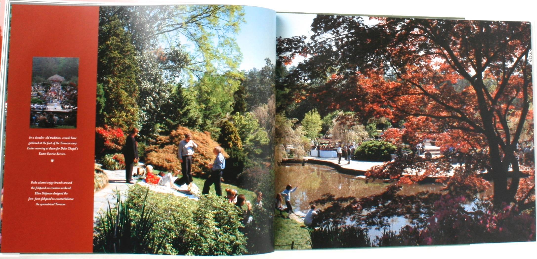 The Sarah P. Duke Gardens, A Wonderful Wander, First Edition For Sale 1