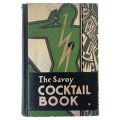 The Savoy Cocktail Book Cradock Harry London Constable  8° Illustré orig.