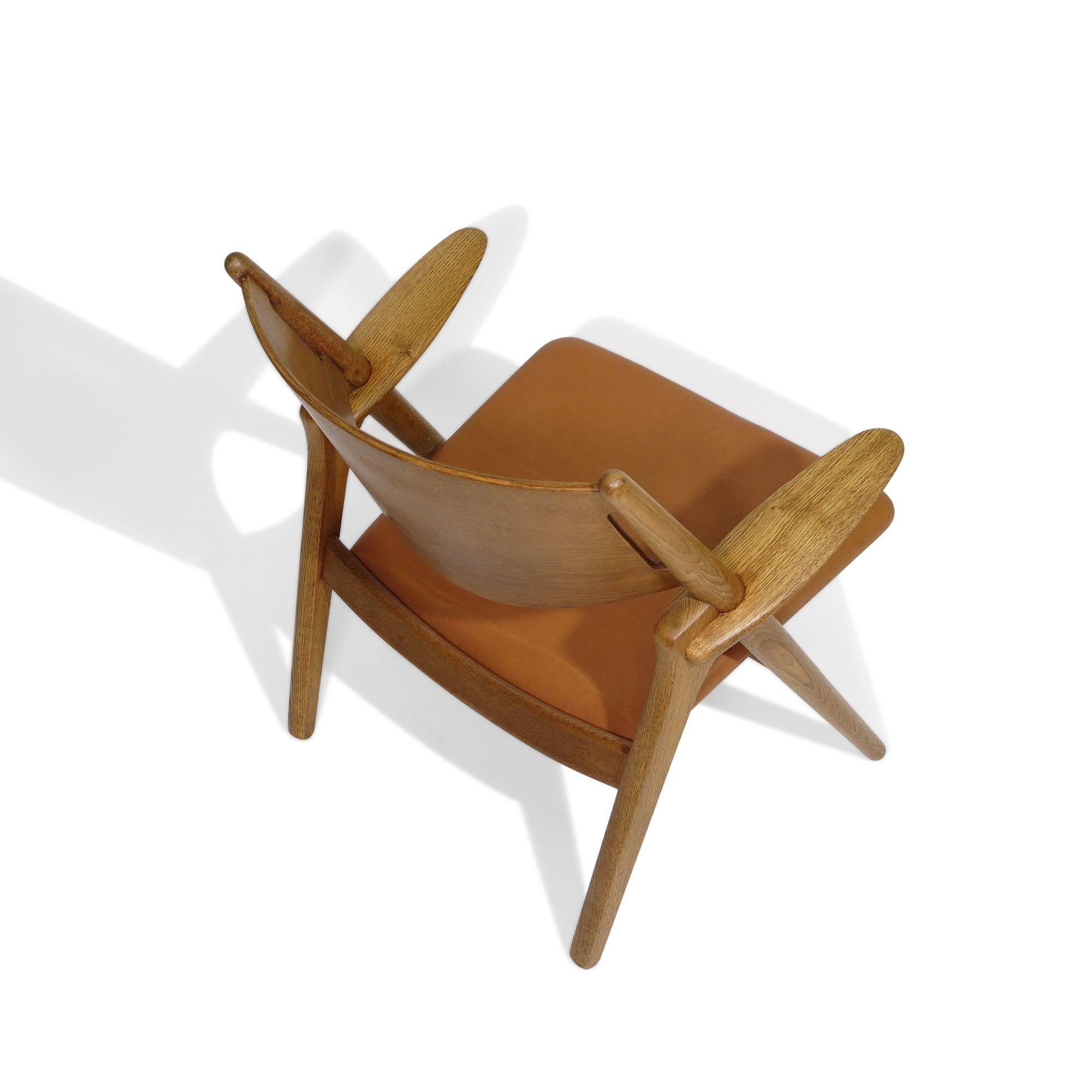 The Sawbuck Chair, CH28, by Hans Wegner, 1951 In Excellent Condition In Oakland, CA